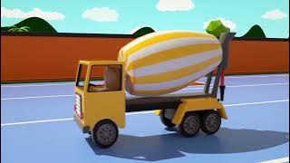 Murottal anak juz 30 animasi mobil Truk Excavator Derek Pego Polisi Ambulan Kereta Ngaji juz amma
