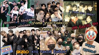 Учим участников STRAY KIDS/как различать Феликса и Хёнджина/факты и тест/озвучка