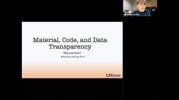 Deep Dive into Open Scholarship: Data, Materials, and Code Transparency