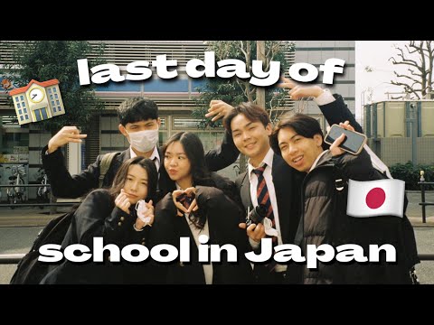 Last Day Of High School In Japan 🇯🇵