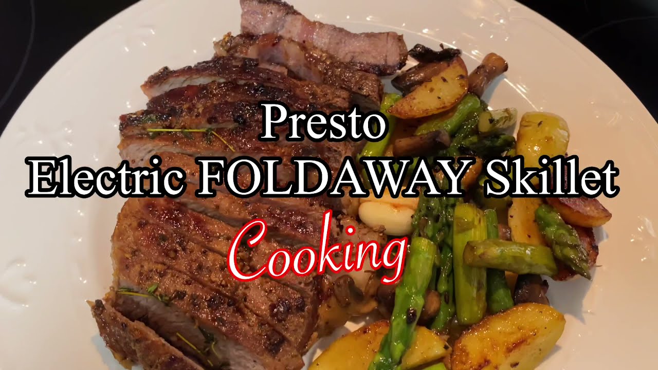 PRESTO, ELECTRIC FOLDAWAY SKILLET