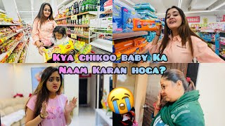 Mini Supermarket 🛍️ Kya Chikoo baby ke namkaran Hoga ya nahi Gujarat nikal gaye shopping karne |