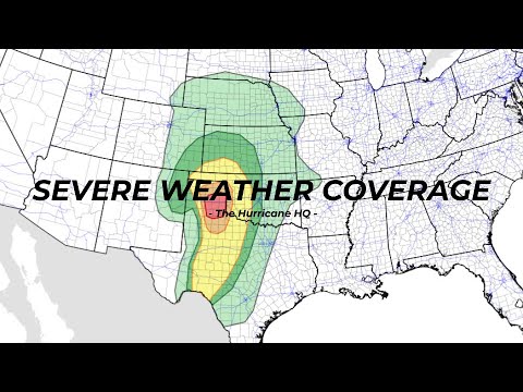 LIVE Coverage Of Major Tornado Outbreak - The Hurricane HQ - YouTube