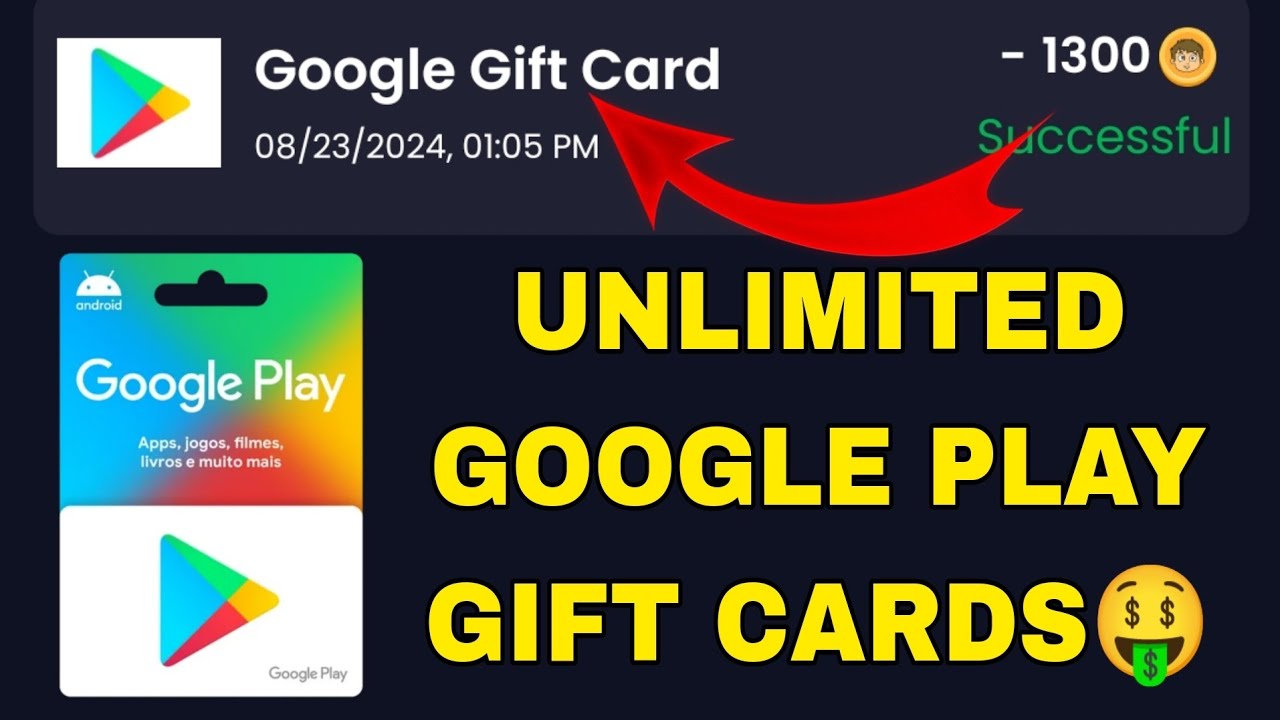 Google Play Gift Card | Unlimited Google Play Gift Card 2024 | Google ...