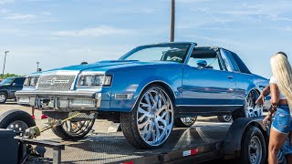 Freak Nik 2K23 CARSHOW  (Montgomery, Alabama) HANGOUT BIG RIMS / AMAZING WHIPZ CANDY PAINT PT6