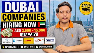 Dubai Companies Hiring Apply Now | Dubai Jobs 2026
