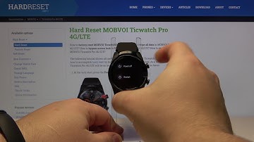 Soft Reset MOBVOI TicWatch Pro 4G – Fix Frozen Screen