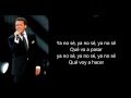 SERA QUE NO ME AMAS Luis Miguel Letra