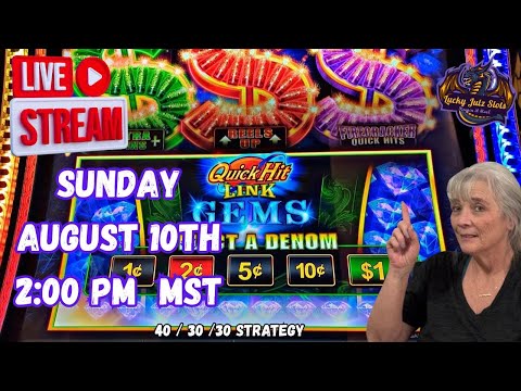 Lucky Julz Slots is live! Going to Try our Luck on Quick Hits using my 40/30/30 Strategy