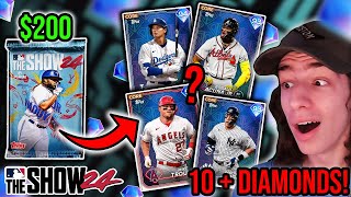 I PULLED THE BEST CARD IN THE GAME  MLB The Show 24 PACK OPENING
