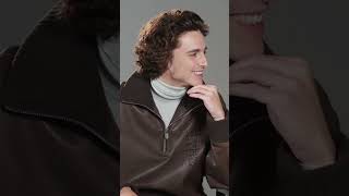 Timothée Chalamet's Terrible Audition Story