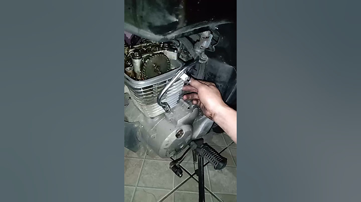 barulho no motor cg 125 ,poblema no tensor e acionador da corrente de comando#oficina