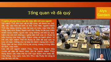 Ý nghĩa của đá ruby trong phong thủy