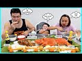 OUR FIRST FAMILY MUKBANG! SOBRANG CRISPY NG PATA! LUMALABAN SI ISLA SA KAINAN! ❤️ | rhazevlogs