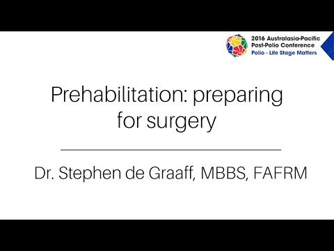 Prehabilitation: preparing for