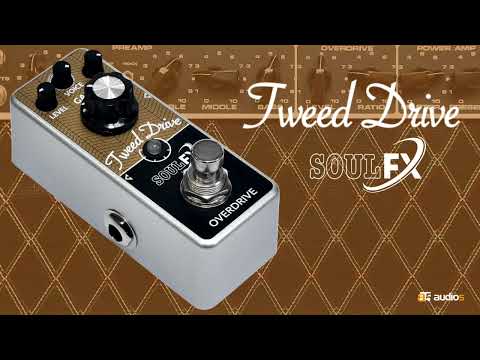 Tweed Drive - Overdrive clássico com o timbre da Califórnia