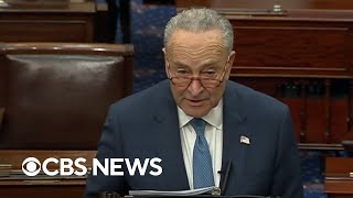 Chuck Schumer calls rise in antisemitism a "5-alarm fire" in Senate floor speech