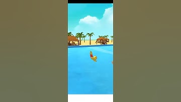 Aquapark.io level 3 gameplay.