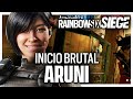 INICIO BRUTAL con ARUNI | Commanding Force | Caramelo Rainbow Six Siege Gameplay Español