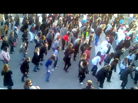 flash mob aix en provence decembre 2010