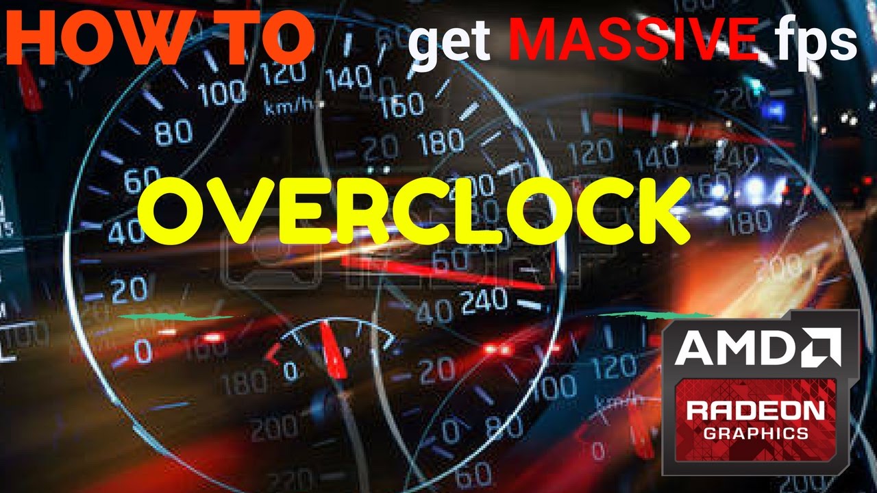 HOW TO: "OVERCLOCK" A DEDICATED AMD GPU | ft. AMD Radeon ...