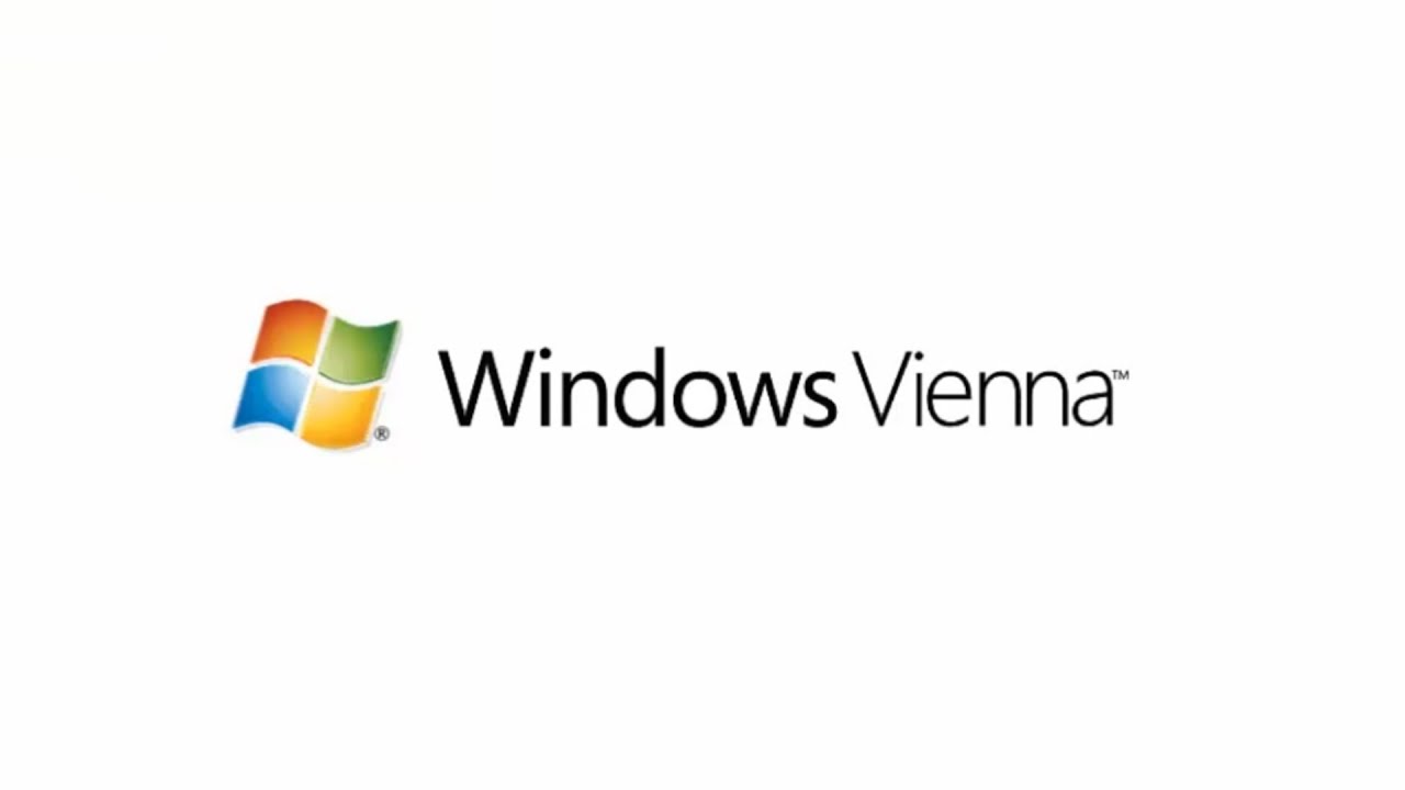 Windows Vienna Logo Animation Vista Edition YouTube