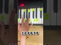 7 weeks and 3 days(piano tutorial) #piano #pianotutorial #easy #shorts