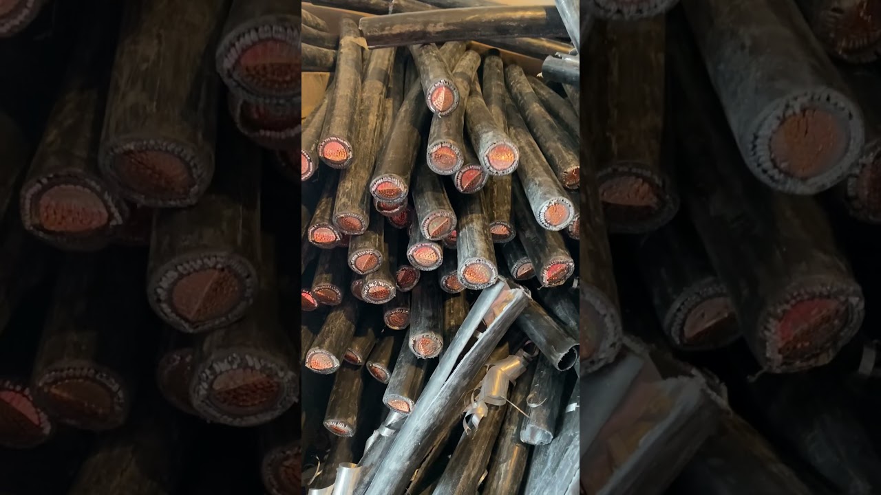 Видео о субботней разборке кабелей 1c x 300 мм и 1c x 185 мм