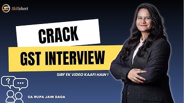 GST Interview Questions and Answers| GST Interview Questions