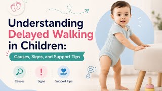 Understanding Delayed Walking in Children:Causes, Signs, and Support Tips