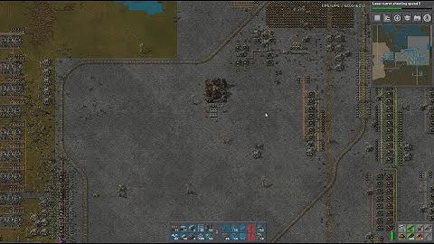 Factorio First Rocket Launch