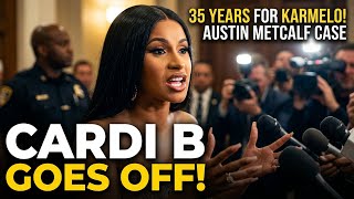 Cardi B Goes Off On The Judge For Sentencing Karmelo Anthony To 35 Years Over Austin Metcalf Case!