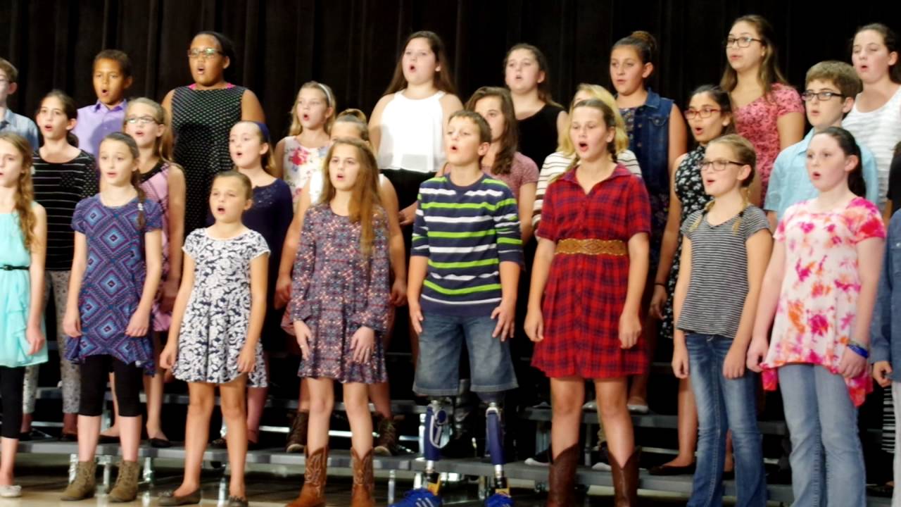 Northpointe Intermediate School 2016 Fall Choir Show Part 4 YouTube