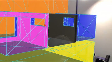 HoloLens : Mini Map Spatial Authoring - 1 Room / 1 Floor office to 5 Room / 2 Floor structure