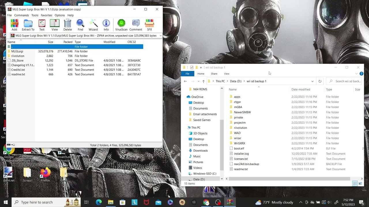 MLG Super Luigi Bros Wii Install guide