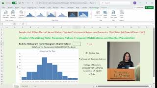 Ch2 V12  How to build a histogram with Histogram chart feature