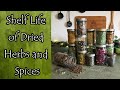 What is the Shelf Life of Dried Herbs and Spices?