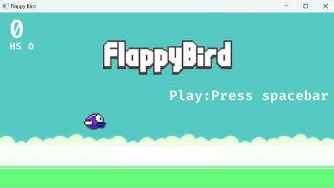 Flappy Bird Windows Game Using C++ and SFML | Software Development Project