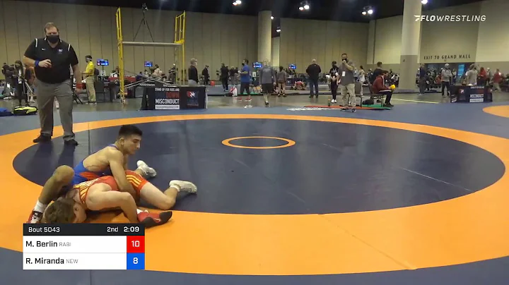 61 Kg Prelims Matthew Berlin Rabid Dawg Wrestling ...