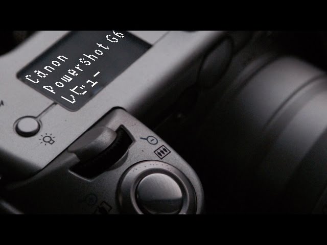 デジカメレビュー】Canon Powershot G6 - YouTube