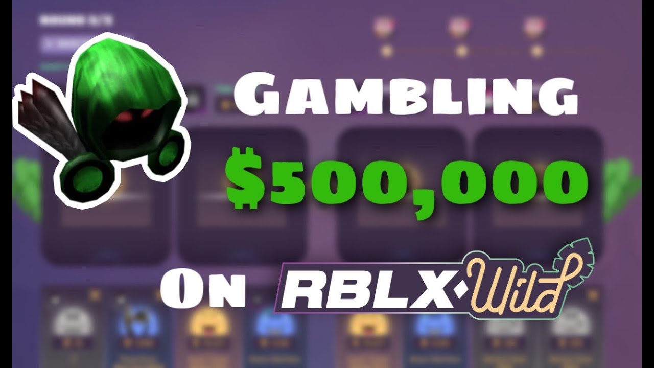 💰 Gambling 500k Robux!