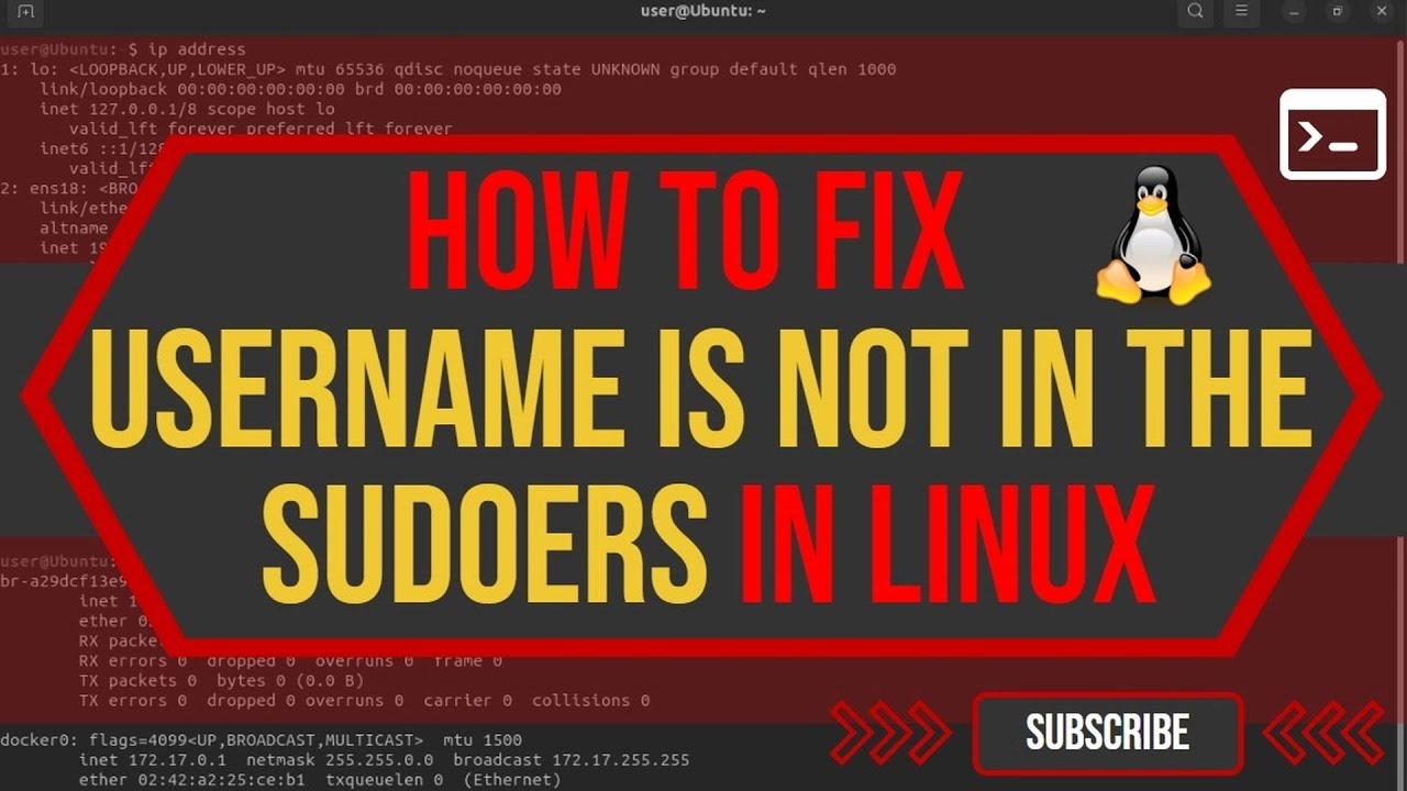 User not in sudoers. User not in sudoers file.