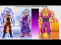 Goku vs gohan vs piccolo power levels all forms  dbz  dbs