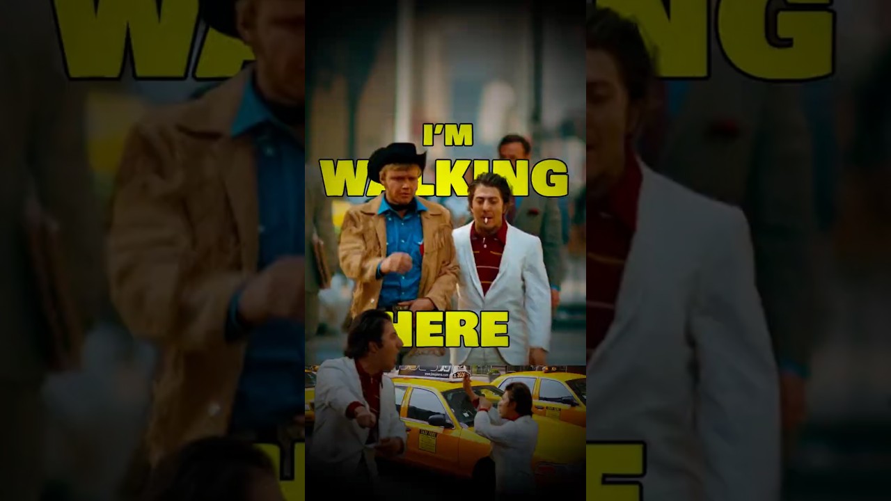 Dustin Hoffman "I'm WALKING Here!" | Midnight Cowboy 1969 | 🎬Absolute-Cuts🎥