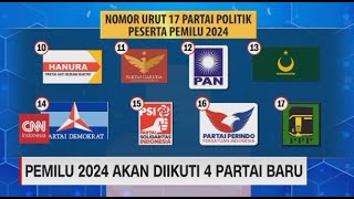 Kemeriahan Pengundian Nomor Urut Pemilu 2024, PDIP Minta Partai Lain Ikhlas screenshot 1