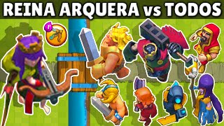 REINA ARQUERA vs TODAS LAS CARTAS | 1 vs 1 | NUEVOS CAMPEONES | OLIMPIADAS de CLASH ROYALE