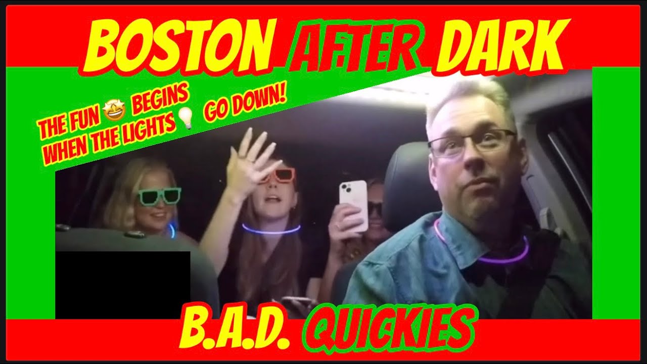 Boston’s Fun 🤩 Uber, BAD Quickies, Late Night Uber, Uber After Dark, Boston Uber Driver 