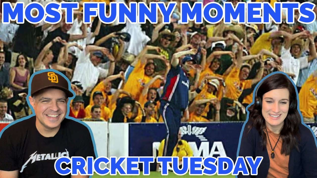 The Most Funny Moments in Cricket - Cricket Tuesday REACTION - YouTube