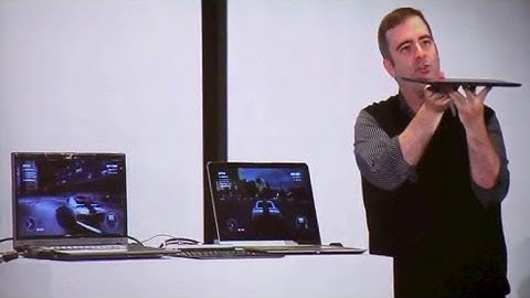 Intel Iris graphics performance demonstration