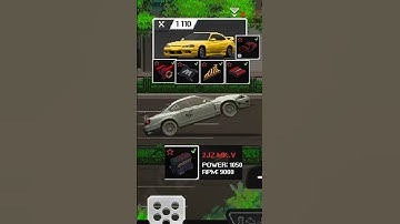 THIS NISSAN SILVIA S15 IS BROKEN💀! #apexracer #pixelcarracer #zaternus #android #ios #freegames